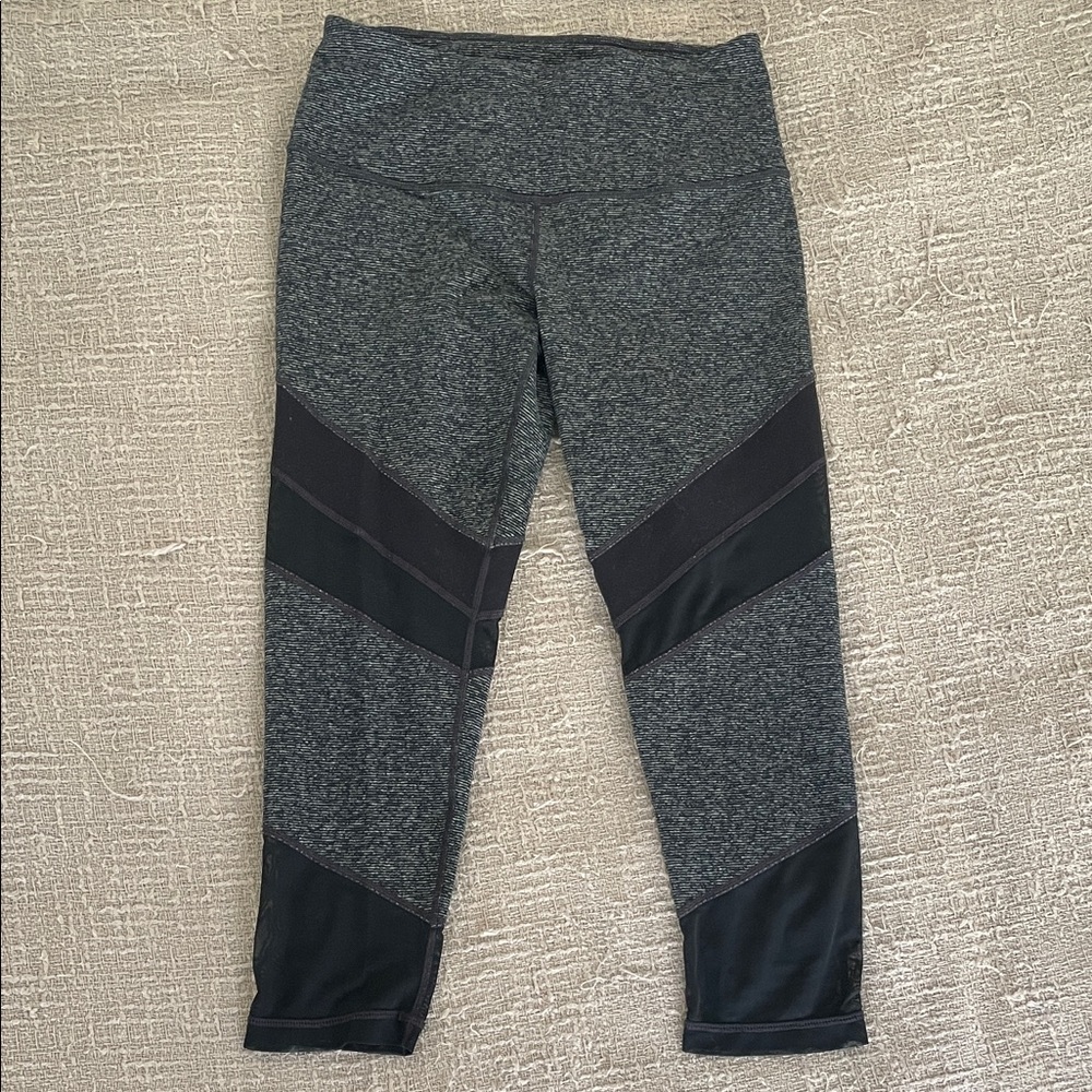 Gray and Black Zella Leggings